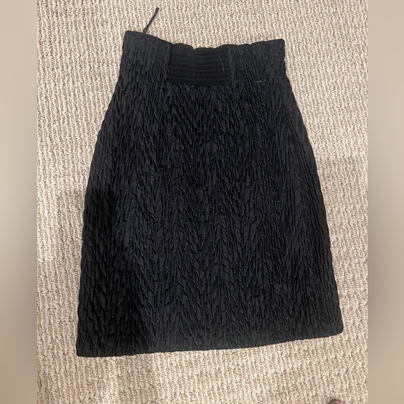 VINTAGE Jeanne Mark Quilted Pencil Skirt - Picture 3 of 3